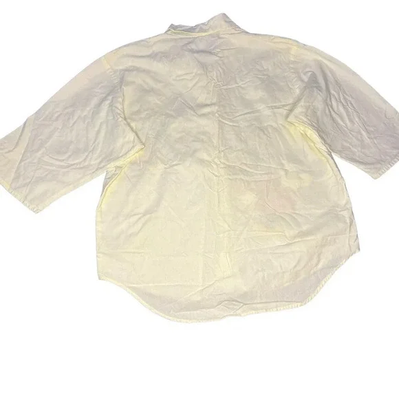 VINTAGE 80s SUPER RARE Disney Cinco De Mayo Fiesta White Button Down Women's Med - Picture 7 of 7